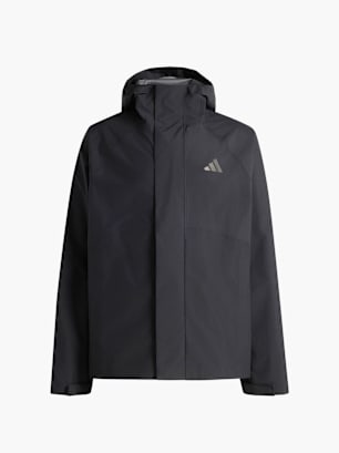 adidas ESSENTIALS REGENJACKE Schwarz