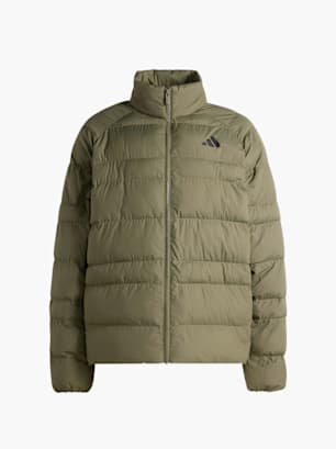 adidas ESSENTIALS ISOLATIONSJACKE, VERSTAUBAR Grün