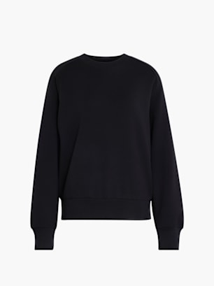 adidas SOFT LUX SWEATSHIRT, LOCKER GESCHNITTEN Schwarz