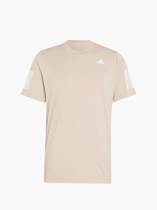 adidas Club Tennis CLIMACOOL 3-Streifen T-Shirt Beige