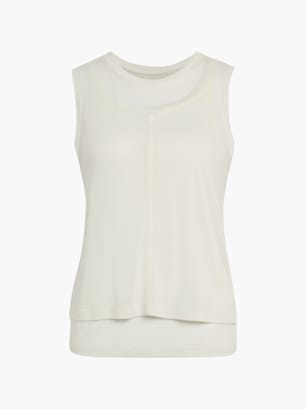 adidas SOFT LUX SHEER TANK TOP Weiß