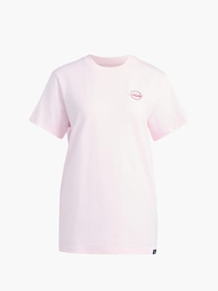 adidas TRAVEL GRAFIK T-SHIRT; LOCKER GESCHNITTEN Rosa