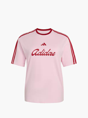 adidas LUX TIRO GRAFIK T-SHIRT, LOCKER GESCHNITTEN Rosa