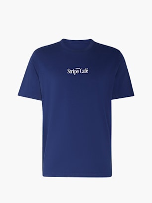 adidas COFFEE CAFE DONUT BAG GRAFIK T-SHIRT Dunkelblau