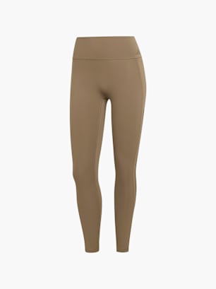 adidas Optime Workout 3-Streifen 7/8 Leggings Beige