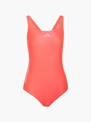 adidas 3-Streifen C-Back Badeanzug Pink