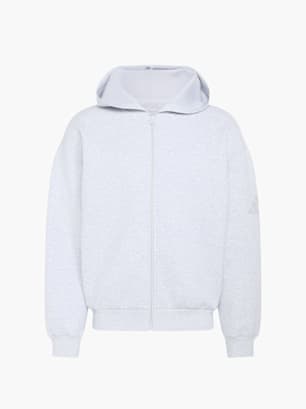 adidas SOFT LUX KAPUZENJACKE Grau