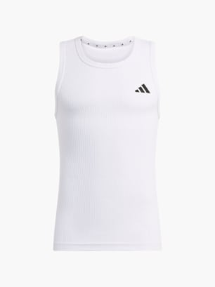 adidas PrimeLift Essentials Workout Tanktop, gerippt Weiß
