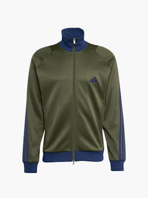 adidas STADIUM PIKEE TRAININGSJACKE, REGULÄR GESCHNITTEN Olive