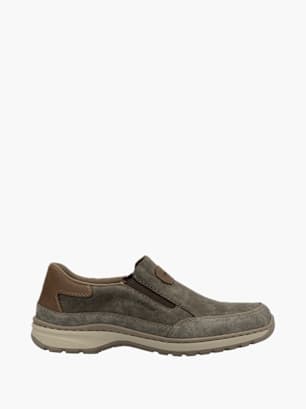 Rieker Herren Slipper Braun