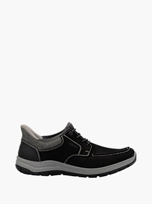 Rieker Herren Slipper Schwarz