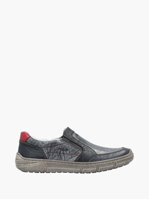 Rieker Herren Slipper Blau