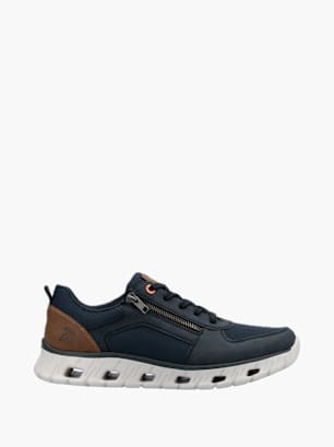 Rieker Sport Herren Sneaker Low Blau