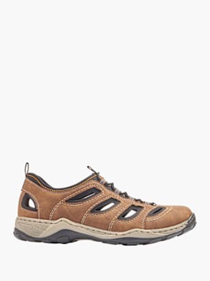 Rieker Herren Slipper Braun