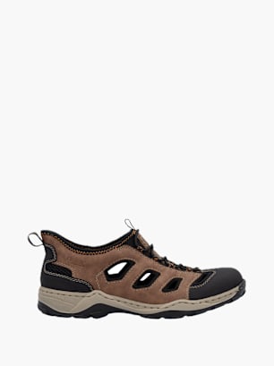 Rieker Herren Slipper Braun
