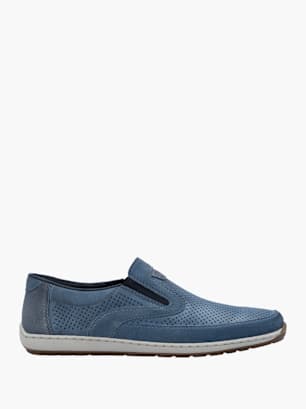 Rieker Herren Slipper Blau