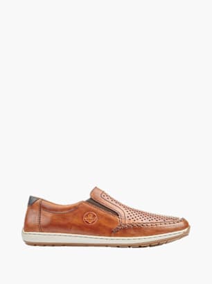 Rieker Herren Slipper Braun
