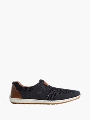 Rieker Herren Slipper Blau