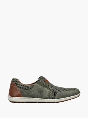 Rieker Herren Slipper Grün