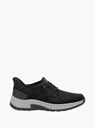 Rieker Herren Slipper Schwarz