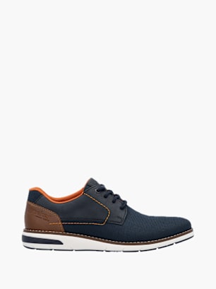 Rieker Herren Schnürschuhe Blau