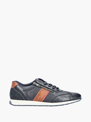 Rieker Herren Schnürschuhe Blau