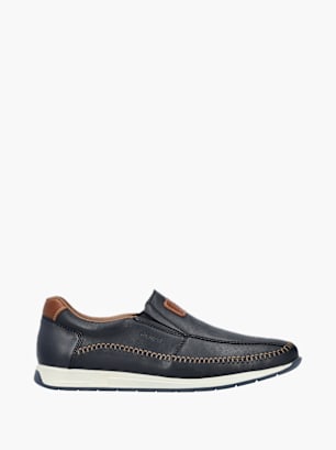 Rieker Herren Slipper Blau