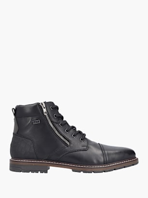 Rieker Herren Schnürstiefel Schwarz