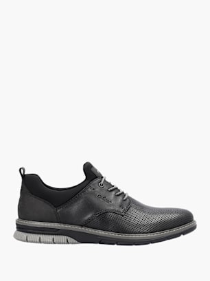 Rieker Herren Slipper Schwarz