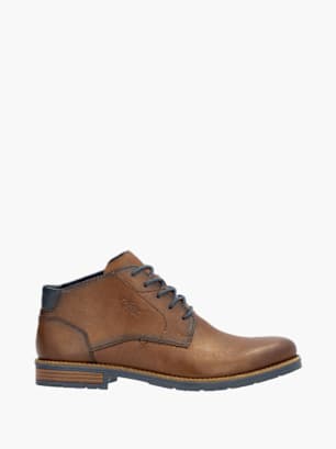 Rieker Herren Schnürstiefel Braun