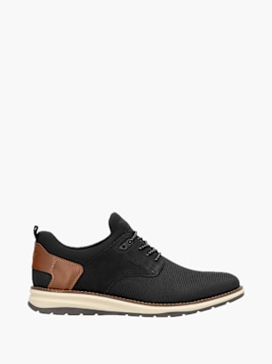 Rieker Herren Slipper Schwarz