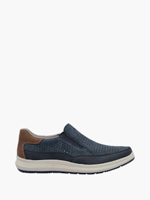 Rieker Herren Slipper Blau