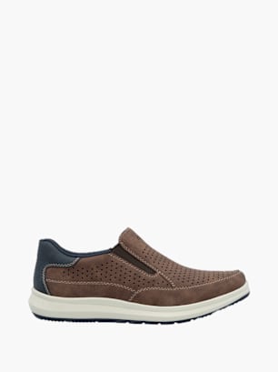 Rieker Herren Slipper Braun