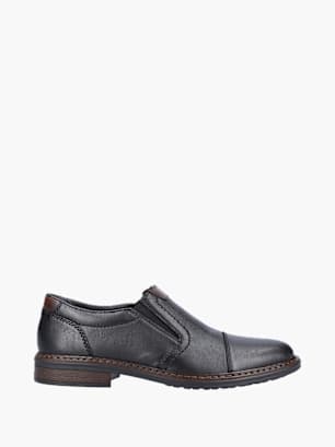 Rieker Herren Slipper Schwarz