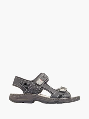 Rieker Herren Trekkingsandalen Schwarz