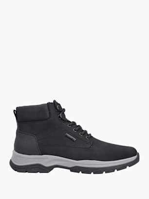 Rieker Herren Schnürstiefel Schwarz