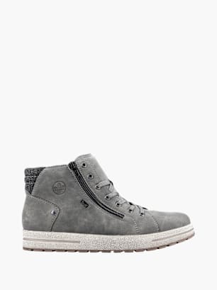 Rieker Herren Schnürstiefel Grau