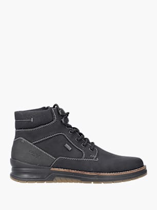 Rieker Herren Schnürstiefel Schwarz