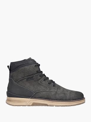 Rieker Herren Schnürstiefel Grau