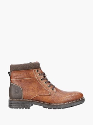 Rieker Herren Schnürstiefel Braun