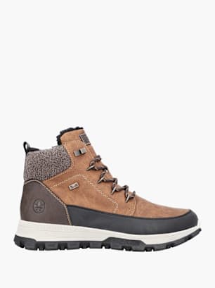 Rieker Herren Schnürstiefel Braun