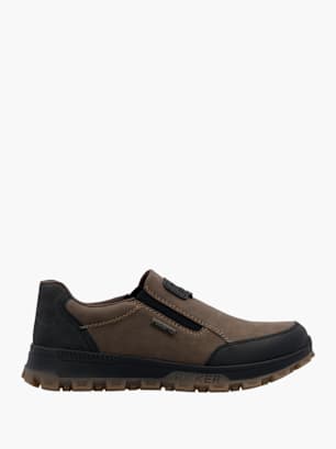 Rieker Herren Slipper Braun