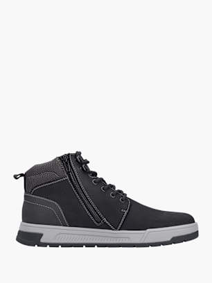 Rieker Herren Schnürstiefel Schwarz