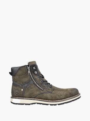 Rieker Herren Schnürstiefel Grün