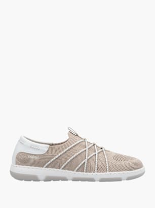 Rieker Damen Slipper Beige