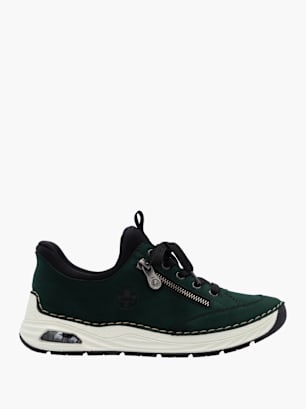 Rieker Damen Slipper Grün