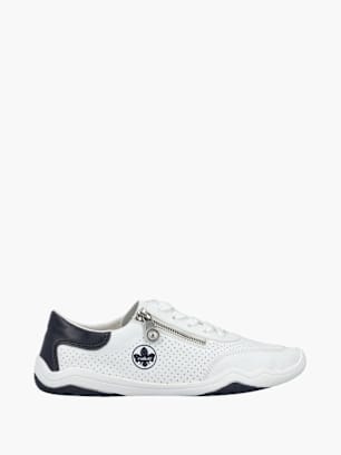 Rieker Damen Schnürschuhe Weiß