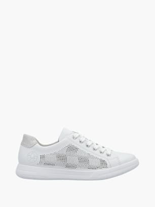 Rieker Damen Sneaker Low Weiß