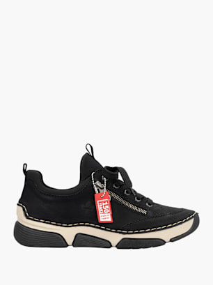 Rieker Damen Slipper Schwarz