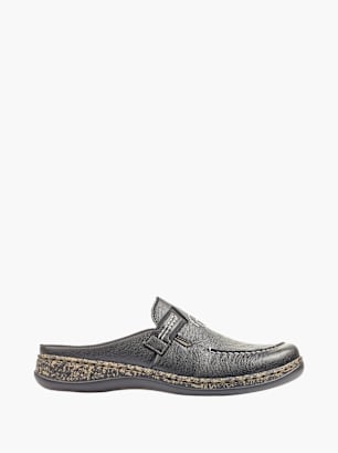 Rieker Damen Clogs Schwarz